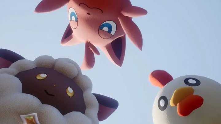 Pals artwork from Palworld Mobile's official TapTap listing — dedicated touch-control gameplay screenshots have not been publicly released yet