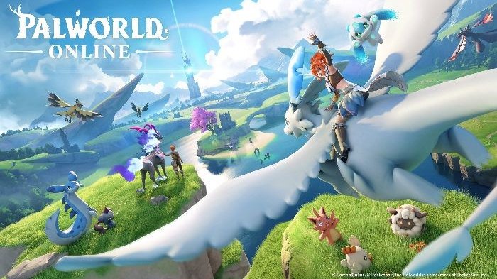 Official Palworld artwork from a past major update announcement, used here as illustrative art — Palworld Mobile has not published its own news timeline graphic
